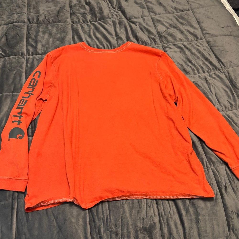 Carhartt Vibrant Orange Crewneck Shirt